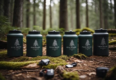 5 Best Bear Canisters For Backpacking Top Options For Secure Food Sto 5 Best Bear Canisters For Backpacking Top Options For Secure Food Sto
