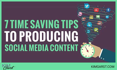 7 Time Saving Tips To Producing Social Media Content Kim Garst Ai Marketing That Works 7 Time Saving Tips To Producing Social Media Content Kim Garst Ai Marketing That Works