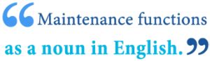 Maintenance Abbreviation Guide