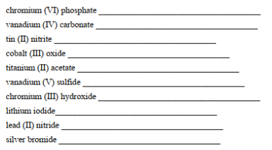 Answered Chromium Vi Phosphate Vanadium Iv Bartleby Answered Chromium Vi Phosphate Vanadium Iv Bartleby