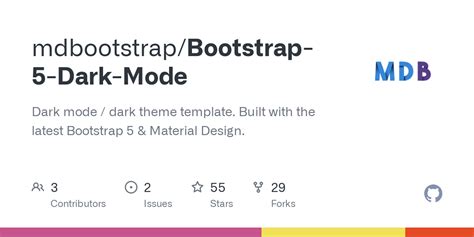Bootstrap 5 Dark Mode Dark Theme Demo Html At Main Mdbootstrap Bootstrap 5 Dark Mode Dark Theme Demo Html At Main Mdbootstrap