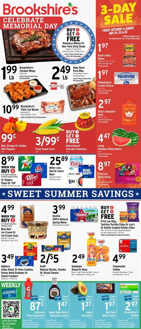 Brookshire S Weekly Ad May 22 May 28 2024 Memorial Day Promotion Brookshire S Weekly Ad May 22 May 28 2024 Memorial Day Promotion