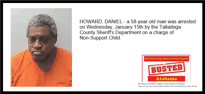 5 Busted in Talladega