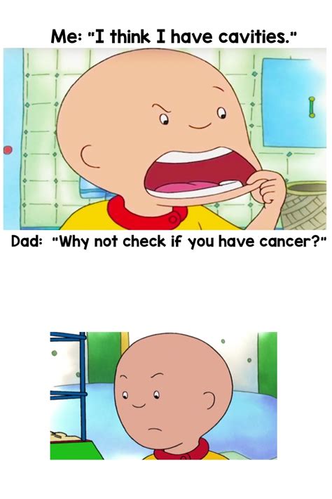 Caillou Cancer Meme Caillou Cancer Meme