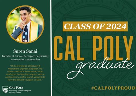 Cal Poly San Luis Obispo Honors Program On Linkedin Hats Off To More Cal Poly San Luis Obispo Honors Program On Linkedin Hats Off To More