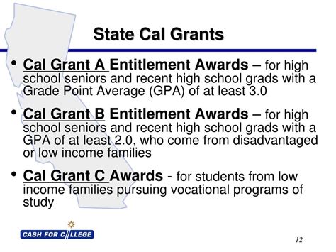 5 Ways California Grant B
