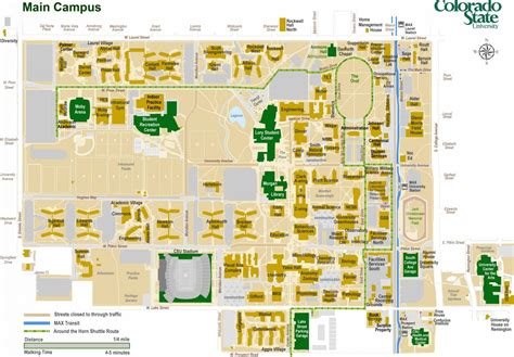 CSU Campus Map Guide