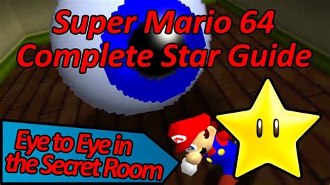How To Get The Star For Eye To Eye In The Secret Room Super Mario 64 Retrogaming N64 How To Get The Star For Eye To Eye In The Secret Room Super Mario 64 Retrogaming N64