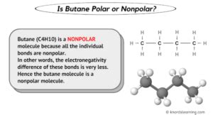 Is C4H10 Nonpolar