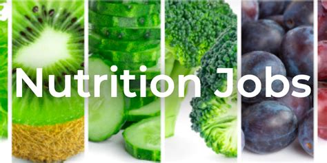 5 Nutrition Jobs
