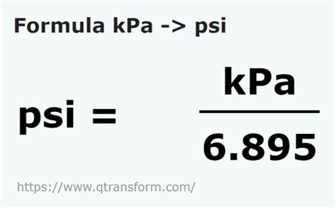 5 Ways Kpa To Psig