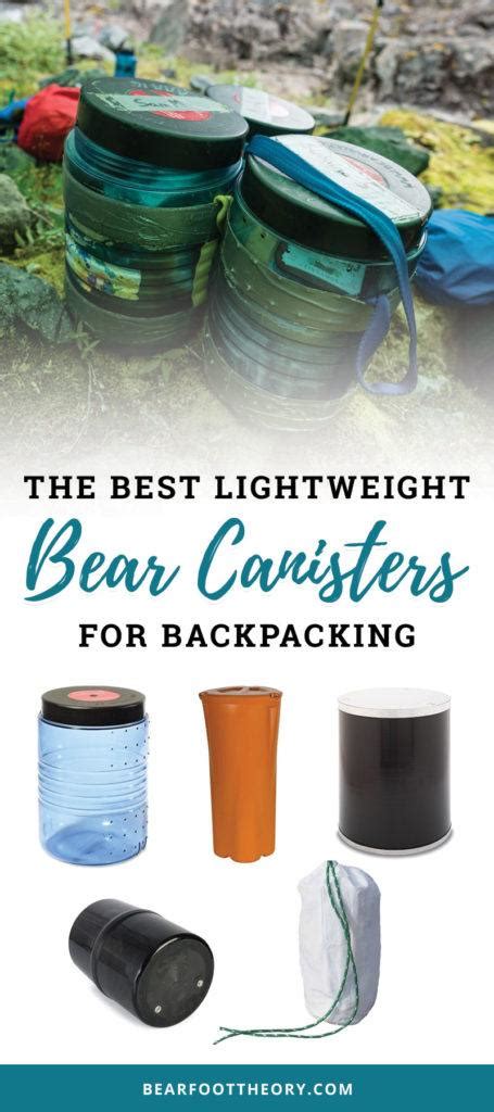 5 Lightest Bear Canisters