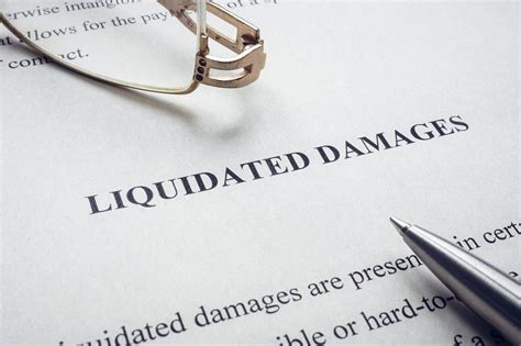 Liquidated Damages Liquidated Damages