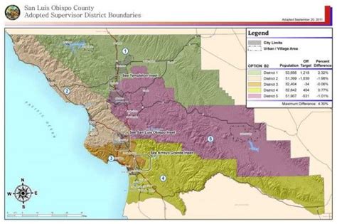 Map Of 5Th District San Luis Obispo County Districts Paso Robles Map Of 5Th District San Luis Obispo County Districts Paso Robles