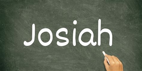 7 Nicknames Josiah
