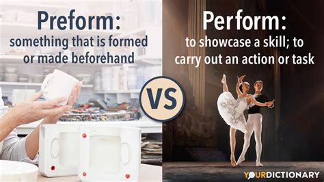 Preforms vs Performs: Key Differences