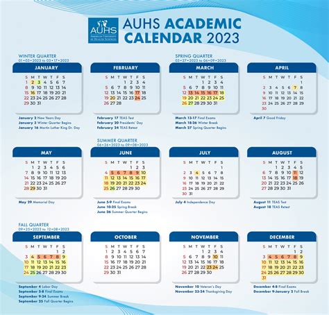 SDSU Semester Dates