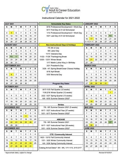 SFSU Calendar 2024 Dates
