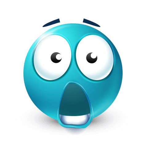 5 Shocked Blue Face Reactions