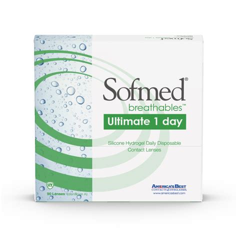 Sofmed Breathables Ultimate 1 Day Contact Lenses America S Best Sofmed Breathables Ultimate 1 Day Contact Lenses America S Best