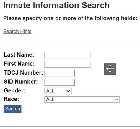 Texas Inmate Search Texas Department Of Criminal Justice Offender Lookup Texas Inmate Search Texas Department Of Criminal Justice Offender Lookup