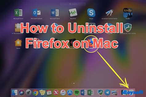 Uninstall Firefox on MacBook