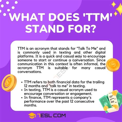What Does Ttm Mean Ttm Definition Meaning What Does Ttm Mean Ttm Definition Meaning